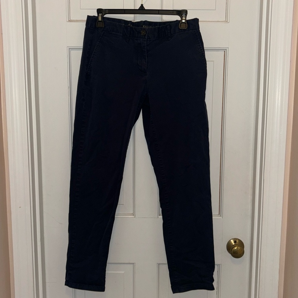 Broken-In Straight Khakis by Gap